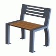 Banc individuel bi 70 cm Banc individuel bi 70 cm