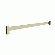 Barre de charge pour tube 25x15 mm - 632x44mm - or