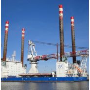Bos 35000 grue portuaire offshore - liebherr - capacité de levage max 1250t