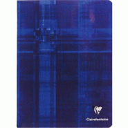 Clairefontaine Lot de 20 Cahier Metric 17x22, 96p./48 feuilles 90 g/m² piquées, Séyès - 3329680637410