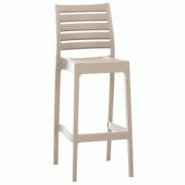 Décoshop26 - Tabouret de bar pour intérieur ou extérieur en plastique beige empilable avec repose-pieds 10_MDJ10229 - beige 3000509569609 Décoshop26 - Tabouret de bar pour intérieur ou extérieur en plastique beige empilable avec repose-pieds 10_MDJ10229 - beige 3000509569609