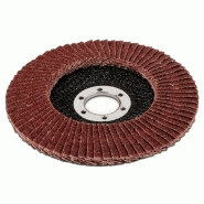Disque à lamelle corindon - grain 60 - ø 125 mm
