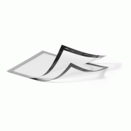 Durable Cadre d'affichage DURAFRAME Magnetic PLUS, pour format A4, argent métal - 4005546407067