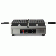 Krampouz Gaufrier Mini Bruxelles 180° - argenté WECAWA