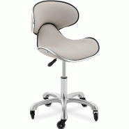 Physa - Physa Physa Bochum Gray Tabouret de Bureau avec Dossier Tabouret de Bureau pivotant (Support Lombaire, Hauteur : 470-590 mm, - gris 4062859059 Physa - Physa Physa Bochum Gray Tabouret de Bureau avec Dossier Tabouret de Bureau pivotant (Support Lombaire, Hauteur : 470-590 mm, - gris 4062859059