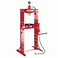 Presse d'atelier hydraulique 30 t avec mano et assistance pneumatique Presse d'atelier hydraulique 30 t avec mano et assistance pneumatique