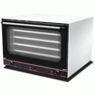 Romux® Four à Convection Électrique Professionnel avec 4 Plateaux 60x40 cm | Four à Convection Boulangerie et Pâtisserie - 300°C et 6400 W - 843 Romux® Four à Convection Électrique Professionnel avec 4 Plateaux 60x40 cm | Four à Convection Boulangerie et Pâtisserie - 300°C et 6400 W - 843