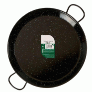 San Ignacio LA DEHESA - Poêle à paella émaillée 46 cm pour 12 personnes - acier SANR387 San Ignacio LA DEHESA - Poêle à paella émaillée 46 cm pour 12 personnes - acier SANR387