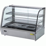 Vitrine chauffante - 3 niveaux - 160L | Buffalo - CD232_0