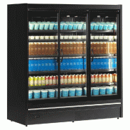 Vitrine réfrigérée 3 portes - 1110L - Noir | Tefcold - MDCA1875HB-2