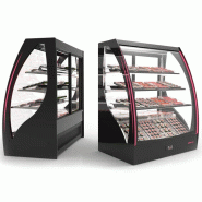 Vitrine réfrigérée  5 niveaux Pak Curvada - accès avant et arrière | Sayl - PAK-CAA -