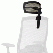 Appuie-tête pour chaise de bureau / chaise pivotante COLORE noir hjh OFFICE - noir plastique polypropylène 657704