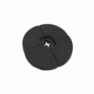 Base de parasol 4 pièces h2o – MTF – remplissable eau/sable – 3exn9003