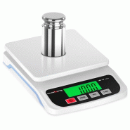 Helloshop26 - Balance de table digitale 10 kg / 1 g abs bleu blanc 14_0008341 - bleu 3000221056494