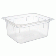 METRO Professional Récipient GN 1/2, 150 mm, Polypropylène - blanc plastique polypropylène 36790
