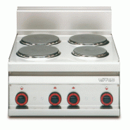 Plan de cuisson électrique 4 plaques L600 mm - PC-6ET | Lotus MagicProf 650