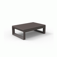 Pouf lounge ottoman FRAME - marron