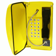 Téléphone VoIP avec porte Fonte d Aluminium  -  TITANVOIP-6T_0