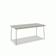 Table d'extérieur FLANER - blanc perle