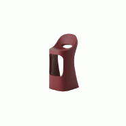 Tabouret haut AMELIE SIT UP - rouge hibiscus