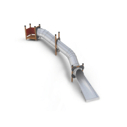 Toboggan-tube 8.8m/courbe réf-8066783 - hags