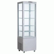 Armoire vitrine réfrigérée avec roues - 515x485x1715 mm - 250 W 230/1V - 14RRW514 Eurast - blanc multi-matériau 14RRW514 Armoire vitrine réfrigérée avec roues - 515x485x1715 mm - 250 W 230/1V - 14RRW514 Eurast - blanc multi-matériau 14RRW514