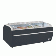 Congélateur de supermarché TWIN 220A-F Gris TEFCOLD
