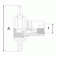 Coupleur femelle [SO] - 24.12 , 3/4" , 110 , 350 , 240
