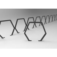 Grado barrières urbaines - bottega7 - fabriqué avec tube à section rectangulaire