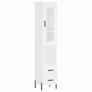 Helloshop26 - Buffet bahut commode armoire meuble de rangement organisateur cuisine salle de séjour salon haut 34,5 x 34 x 180 cm 02_0032372 - 300021 Helloshop26 - Buffet bahut commode armoire meuble de rangement organisateur cuisine salle de séjour salon haut 34,5 x 34 x 180 cm 02_0032372 - 300021