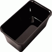 ITALCONCEPT L2G Plat Rectangulaire Plexiglas Noir Gn1/4 - 3616350045720_0