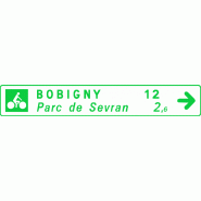 Panneau directionnel Dv43a - Signalisation cycliste - Gamme Innov Panneau directionnel Dv43a - Signalisation cycliste - Gamme Innov