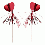 Piques décoratives 22 cm rouge "Amore" (1000 unités) PAPSTAR - rouge 16751