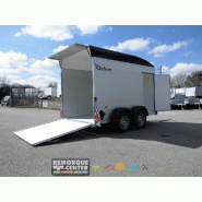 Remorque fourgon en aluminium DEBON C500 ROADSTER - PTAC : 2000 Kg - 2 essieux - Pullman2 - Ref: PW2.4