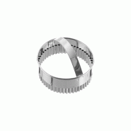 Schneider - Emporte-pièce "Rond", dentelé 120 mm, Hauteur : 30 mm, Acier inoxydable - inox 199720