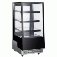Vitrine réfrigérée 4 faces vitrées 300L 7487.0220 Combisteel