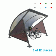 Abri vélos Demi-lune 6 /12 places