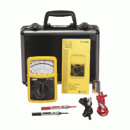 CHAUVIN ARNOUX - CA 5003 Multimètre analogique - intensité jusqu'à 15A - IP54 - 600V CAT III - livré en mallette - garantie 3 ans