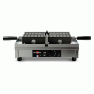 Gaufrier 4x6 pour gaufres fourrées 180 simple G/D | Krampouz - WECAJA_0