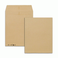 GPV Boîte de 250 pochettes Everyday kraft brun 260x330/24, 90 g/m², autocollantes - 3250650013999