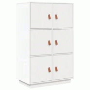 Helloshop26 - Buffet bahut commode armoire meuble de rangement organisateur cuisine salle de séjour salon haut 67 x 40 x 108,5 cm 02_0032479 - 300021 Helloshop26 - Buffet bahut commode armoire meuble de rangement organisateur cuisine salle de séjour salon haut 67 x 40 x 108,5 cm 02_0032479 - 300021