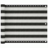 Helloshop26 - Écran de balcon PEHD 75 x 300 cm anthracite et blanc 02_0010335 - 3000563347762 Helloshop26 - Écran de balcon PEHD 75 x 300 cm anthracite et blanc 02_0010335 - 3000563347762