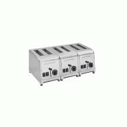 MilanToast - Grille-pain 6 places en acier inoxydable 220-240v 50/60hz 3,66 kw - 8058456150345 MilanToast - Grille-pain 6 places en acier inoxydable 220-240v 50/60hz 3,66 kw - 8058456150345