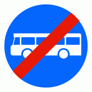 Panneau B45 - Fin de voie réservée aux transports en commun - WP Signalisation - Gamme Innov Panneau B45 - Fin de voie réservée aux transports en commun - WP Signalisation - Gamme Innov