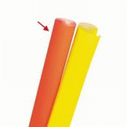 Papier fluo orange - Rouleau 0,70x10m - 90 g/m²
