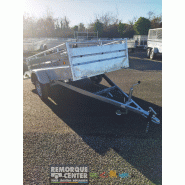 Remorque LIDER ROBUST - 2M50 - 1 essieu non freinée - 253x134x50 cm - PTAC de 500 à 750 kg - Référence MCALU PRO FW2000