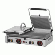 RM GASTRO Gril de contact électrique nervuré 57x24 400 V REDFOX - PD 2020 R - REDFOX - 0615402177313