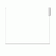 ROSSINI ILLUMINAZIONE Daisho Suspension Horizontale Led 26W 3000K Cri90 Ip20 En Aluminium Blanc - Lampe À Suspension Dimmable Phase Cut - Groupe Ross