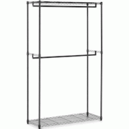 Royal Catering Metal Clothing Rack - 120 x 45 x 200 cm - 200 kg - black - noir multi-matériau 4062859957177 Royal Catering Metal Clothing Rack - 120 x 45 x 200 cm - 200 kg - black - noir multi-matériau 4062859957177