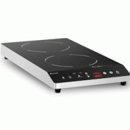 Royal Catering - Royal Catering Plaque À Induction Table De Cuisson Professionnelle RCIC-1800P6 (2 Foyers ø 22 cm, Minuterie, Jusqu’à 3 500 W, 60 Royal Catering - Royal Catering Plaque À Induction Table De Cuisson Professionnelle RCIC-1800P6 (2 Foyers ø 22 cm, Minuterie, Jusqu’à 3 500 W, 60
